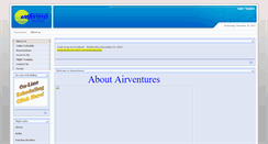 Desktop Screenshot of airventures.net