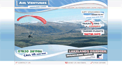 Desktop Screenshot of airventures.co.uk
